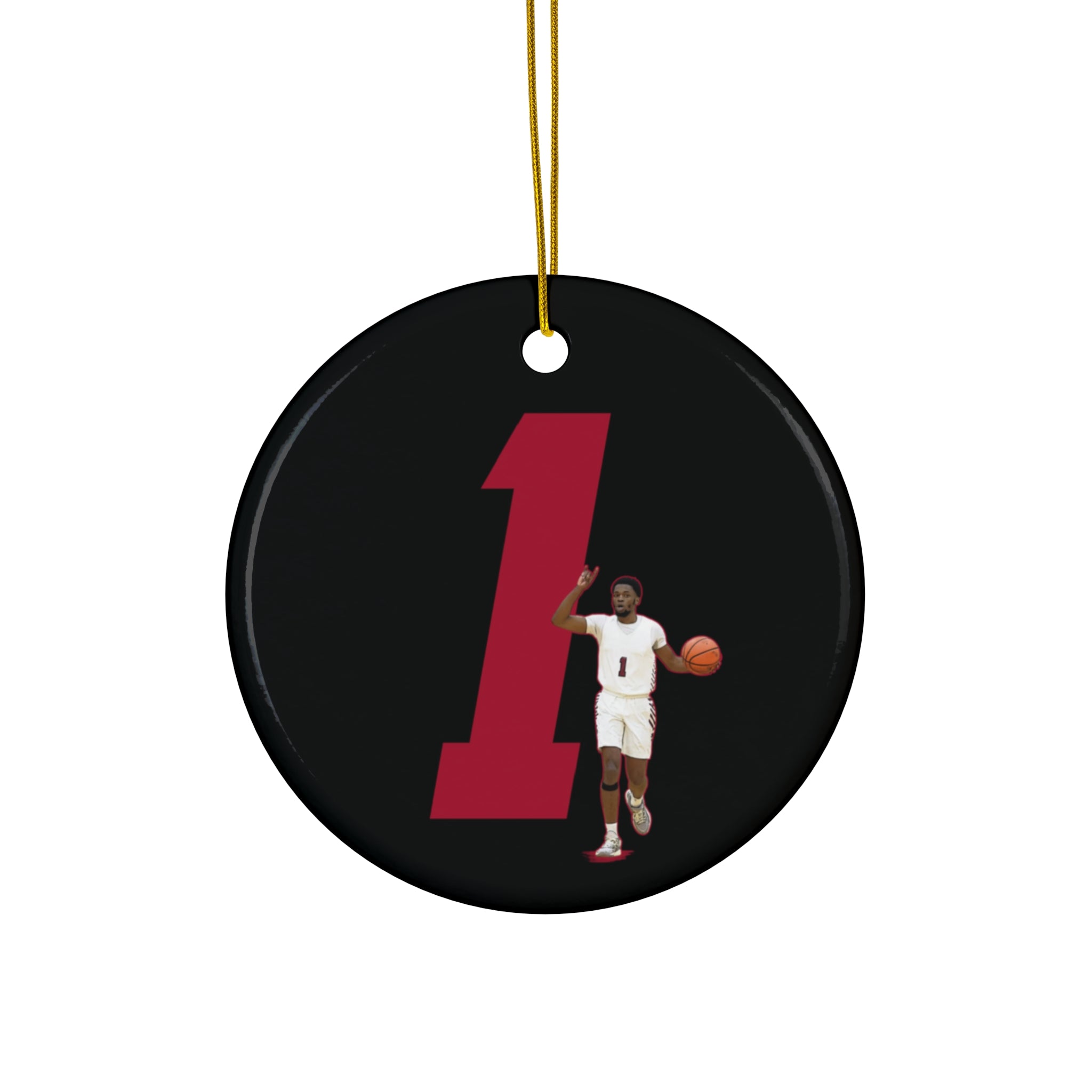 Nas Johnson Ceramic Ornament