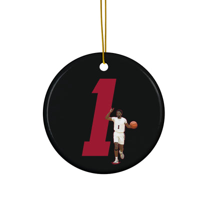 Nas Johnson Ceramic Ornament