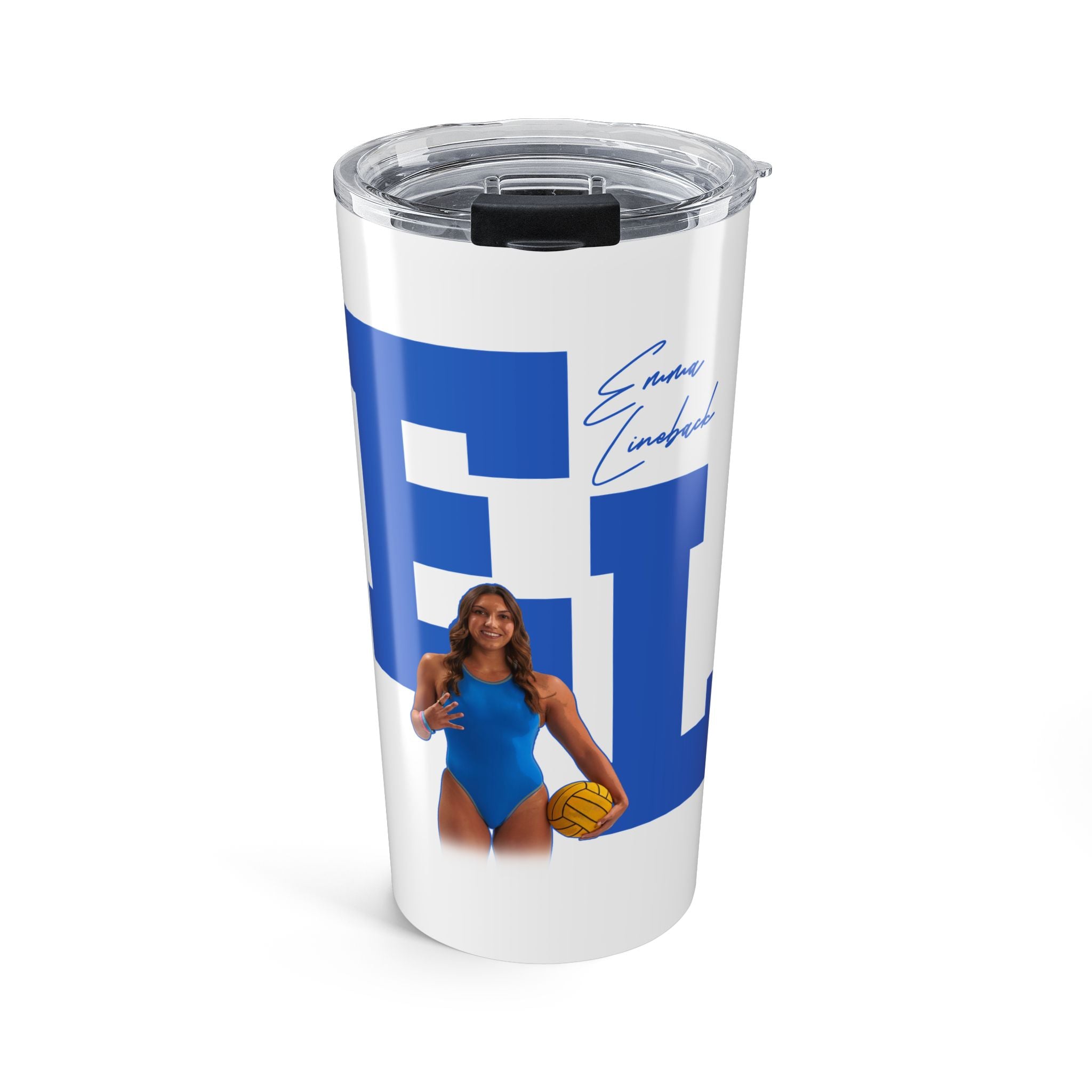 Emma Lineback Tumbler Mug