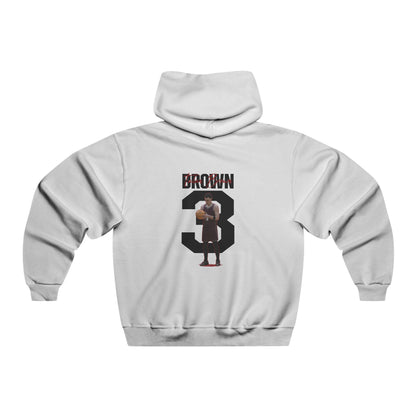 Talan Brown Vintage Hoodie