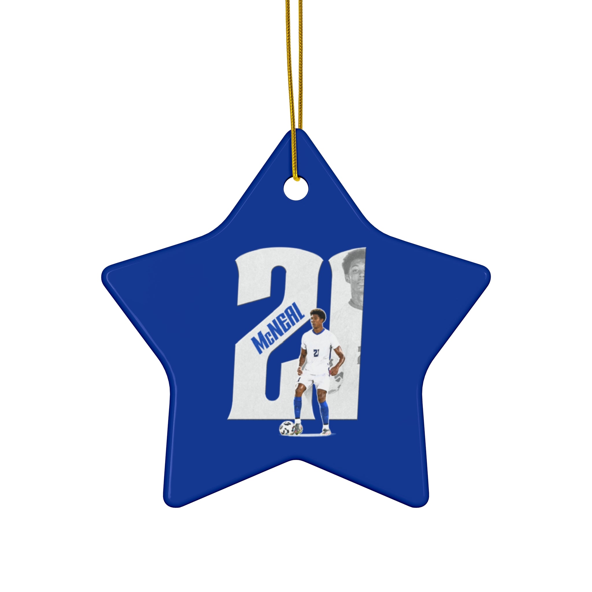 Jacksen McNeal Ceramic Ornament