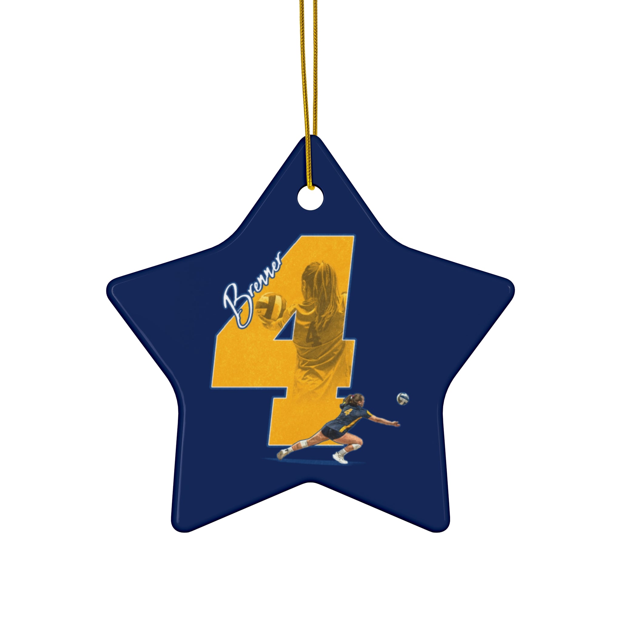 Hailey Brenner Ceramic Ornament