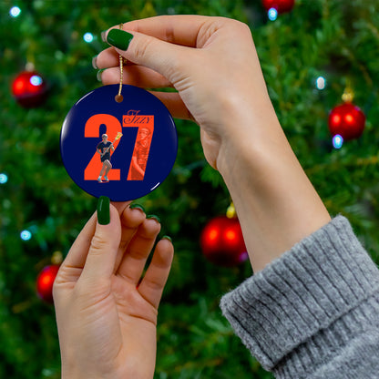 Izzy Lahah Ceramic Ornament