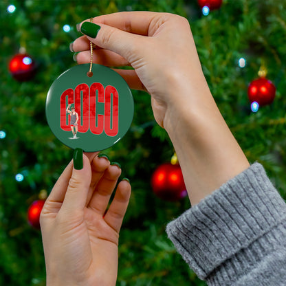 Cole Faircloth Ceramic Ornament