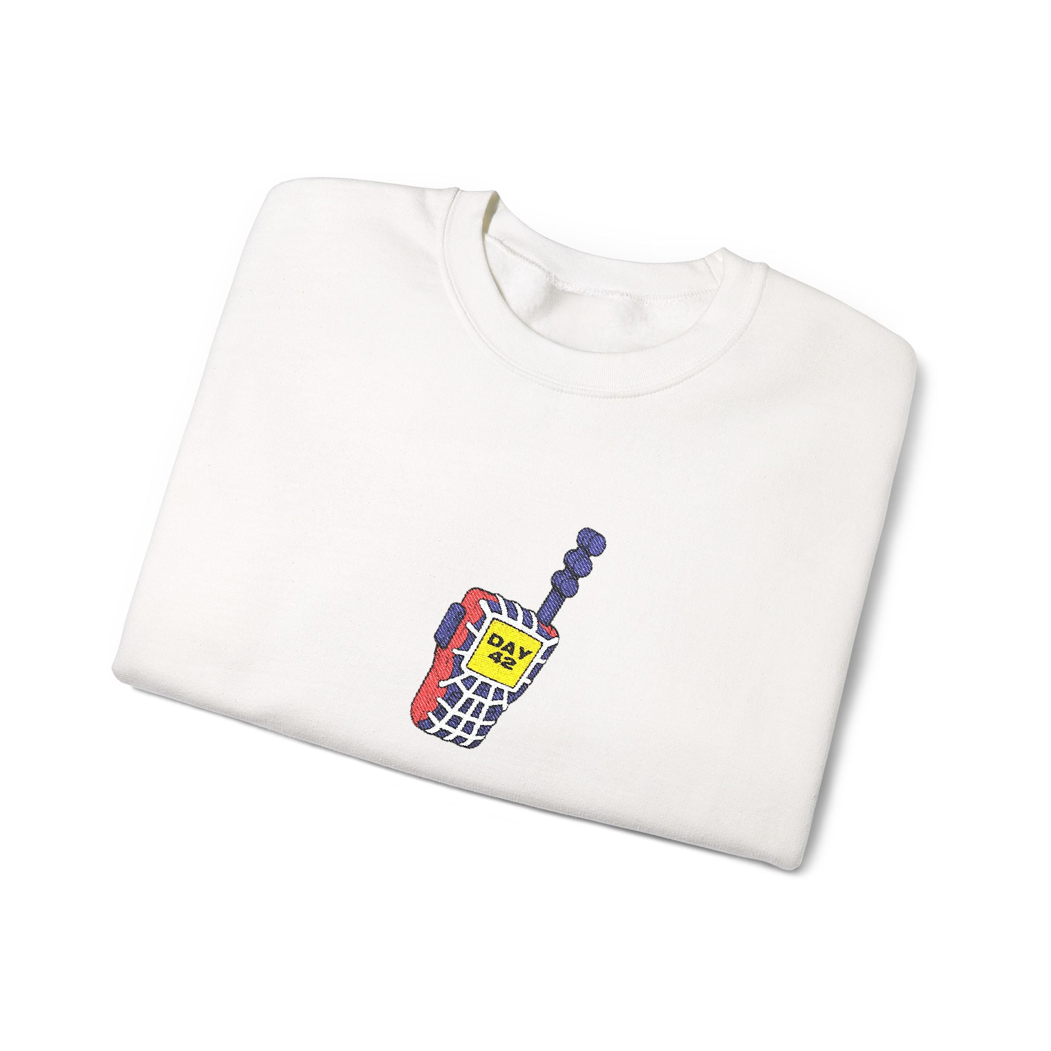 Bucket Merch Embroidered Crewneck