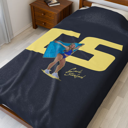 Carli Stanford Velveteen Plush Blanket