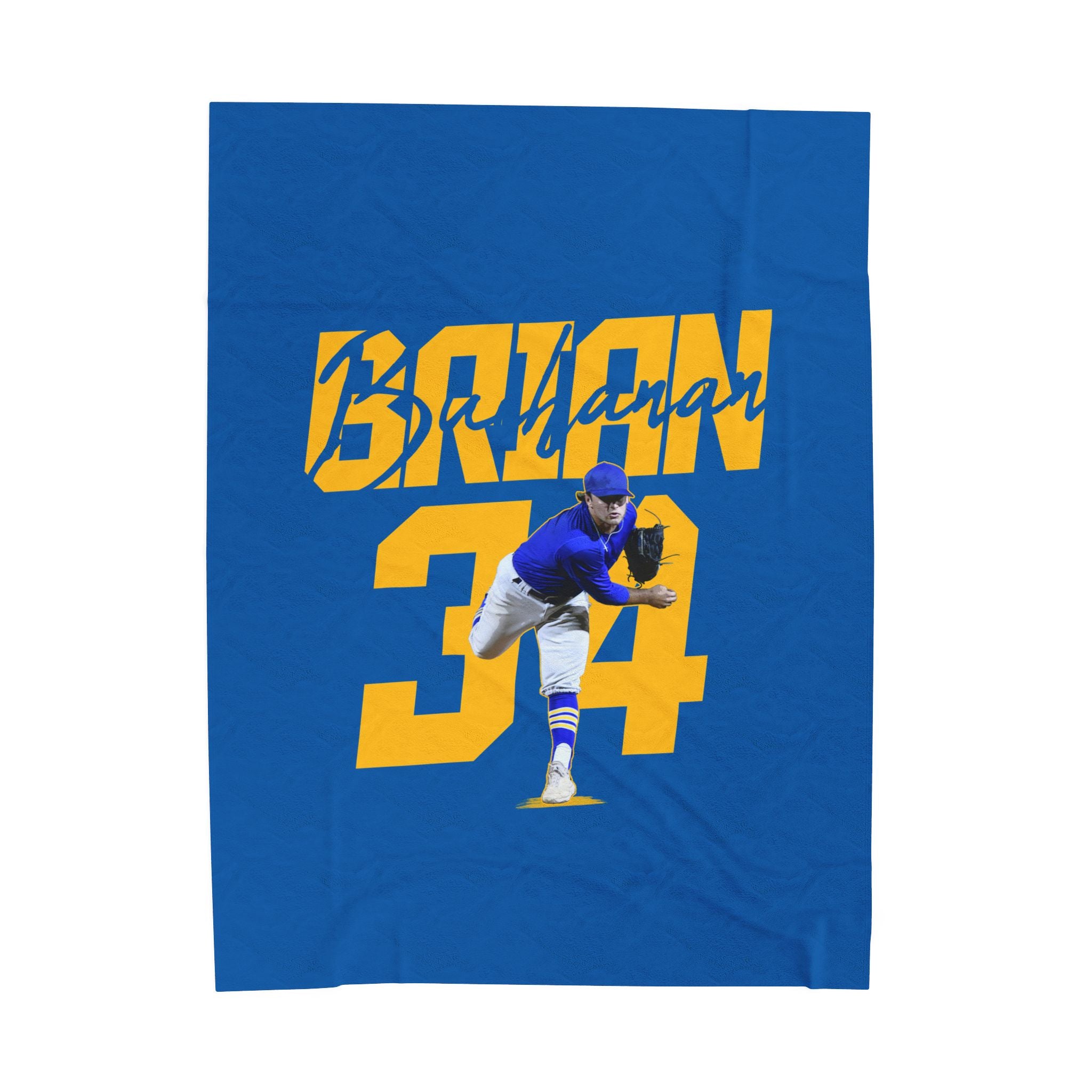Brian Buchanan Velveteen Plush Blanket