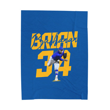 Brian Buchanan Velveteen Plush Blanket