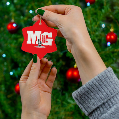 Madison Gustitus Ceramic Ornament