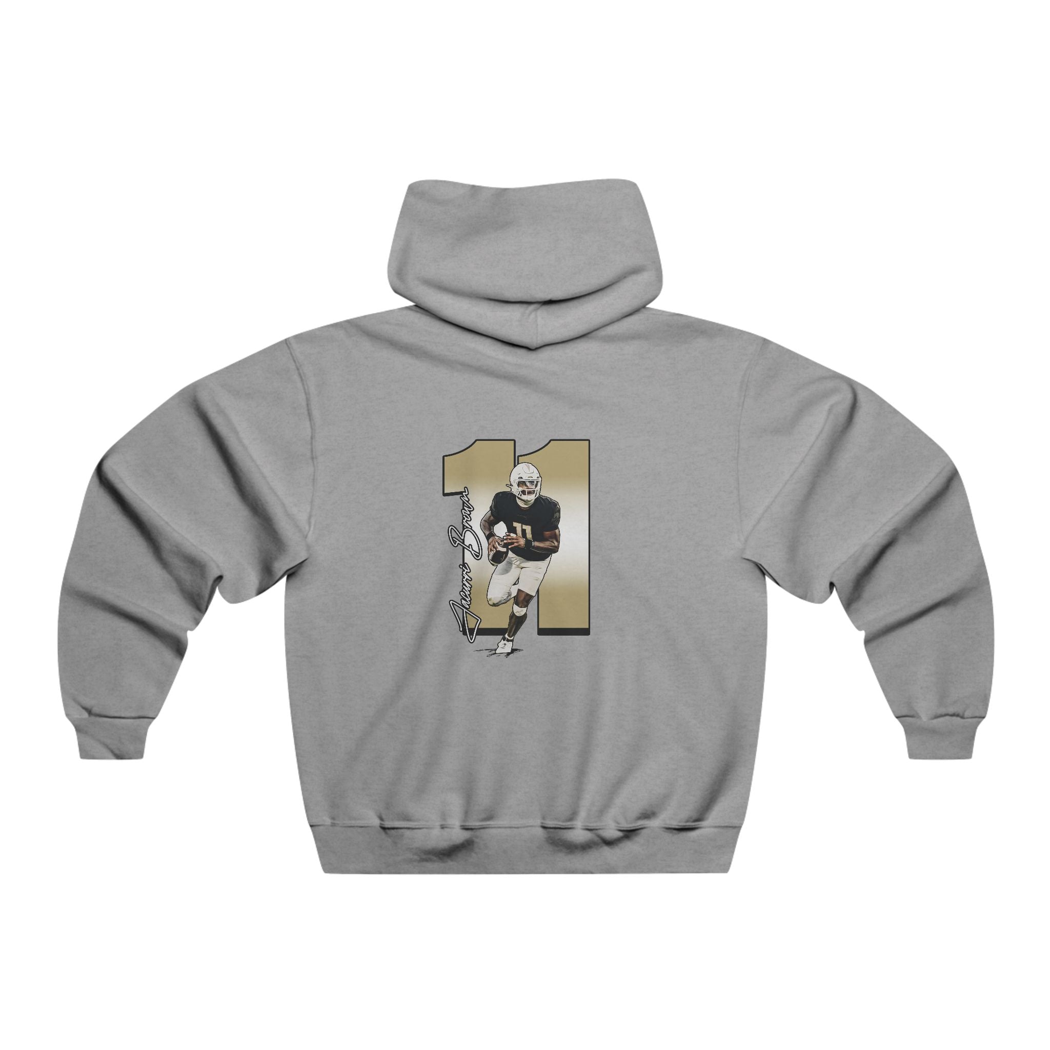 Jacurri Brown Vintage Hoodie