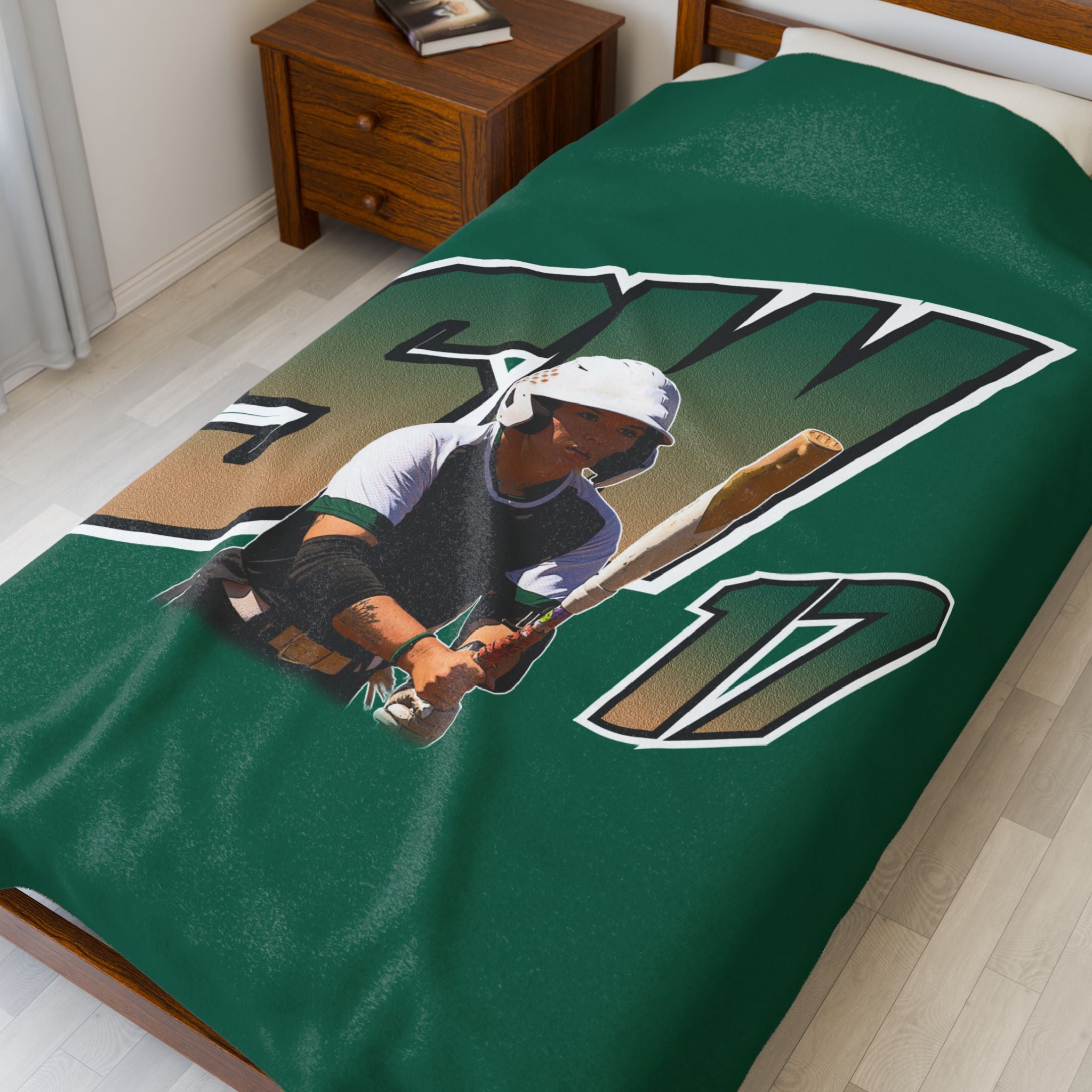 Shelby Westler Velveteen Plush Blanket