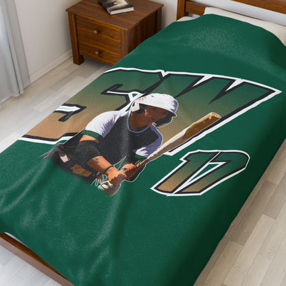 Shelby Westler Velveteen Plush Blanket