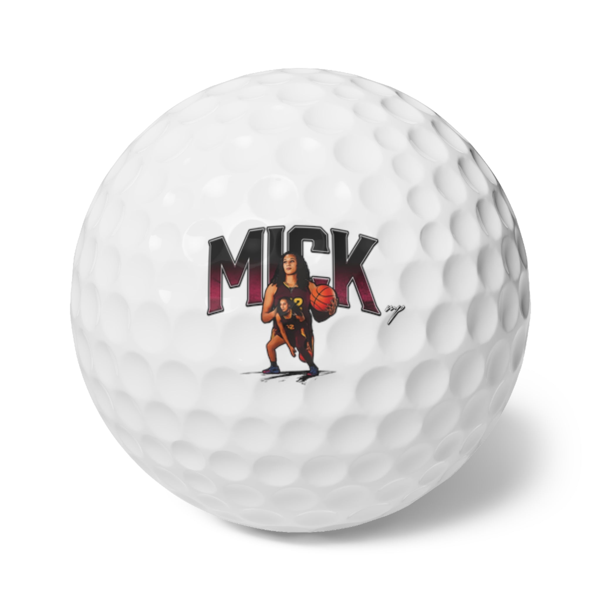 Makayla Moore Golf Balls, 6pc