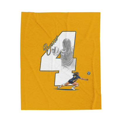 Hailey Brenner Velveteen Plush Blanket