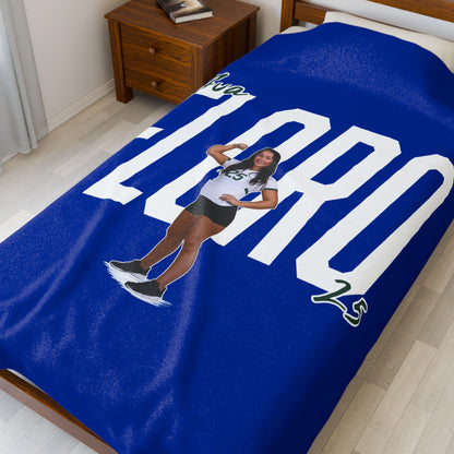 Ava Floro Velveteen Plush Blanket