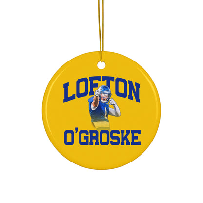 Lofton Ogroske Ceramic Ornament