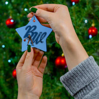 Brailee Wood Ceramic Ornament