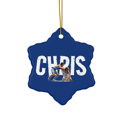 Chris Sanchez Ceramic Ornament
