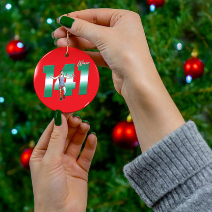 Ethan Wonser Ceramic Ornament