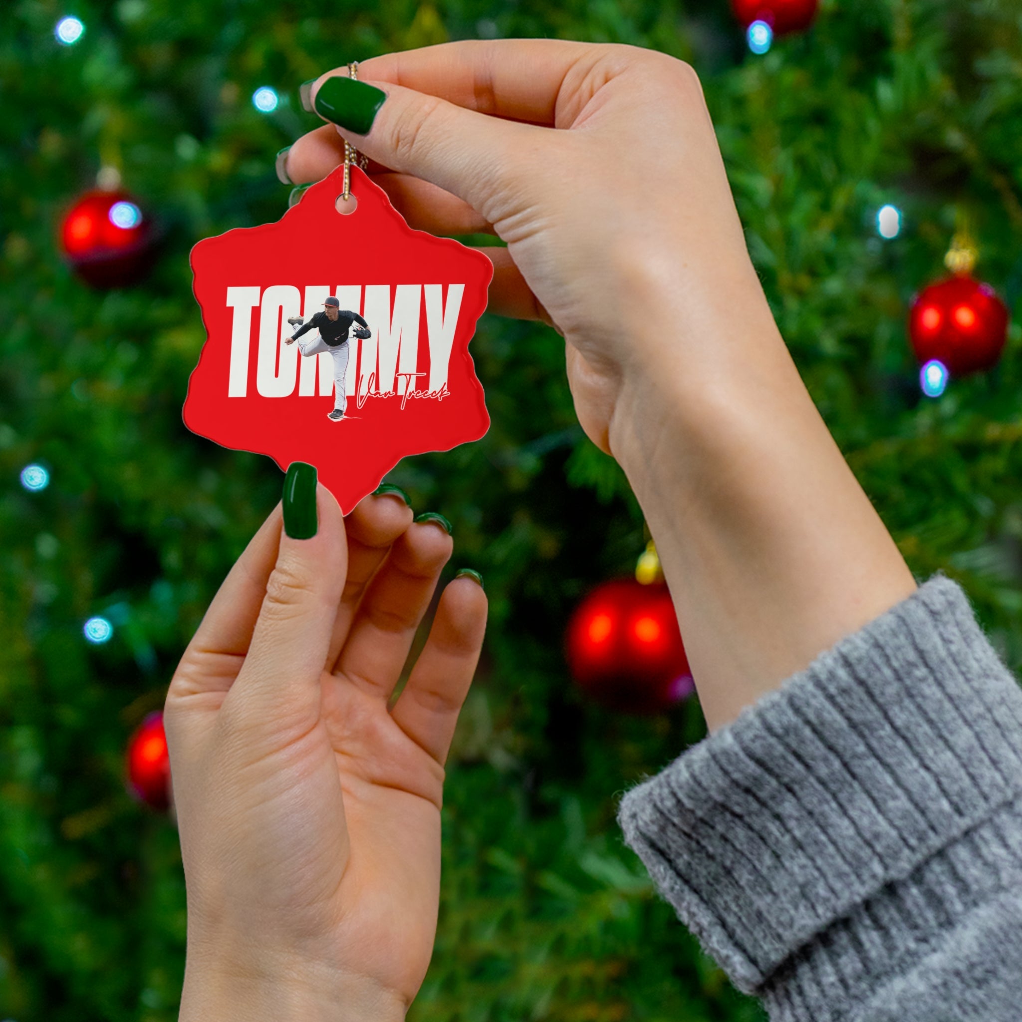 Tommy Van Treeck Ceramic Ornament