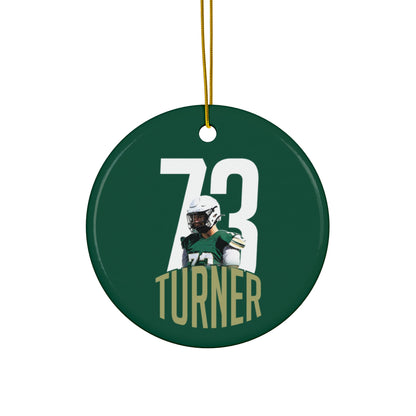 Hunter Turner Ceramic Ornament