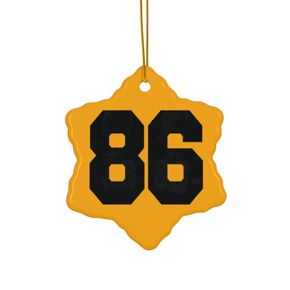 Ethan Null Ceramic Ornament