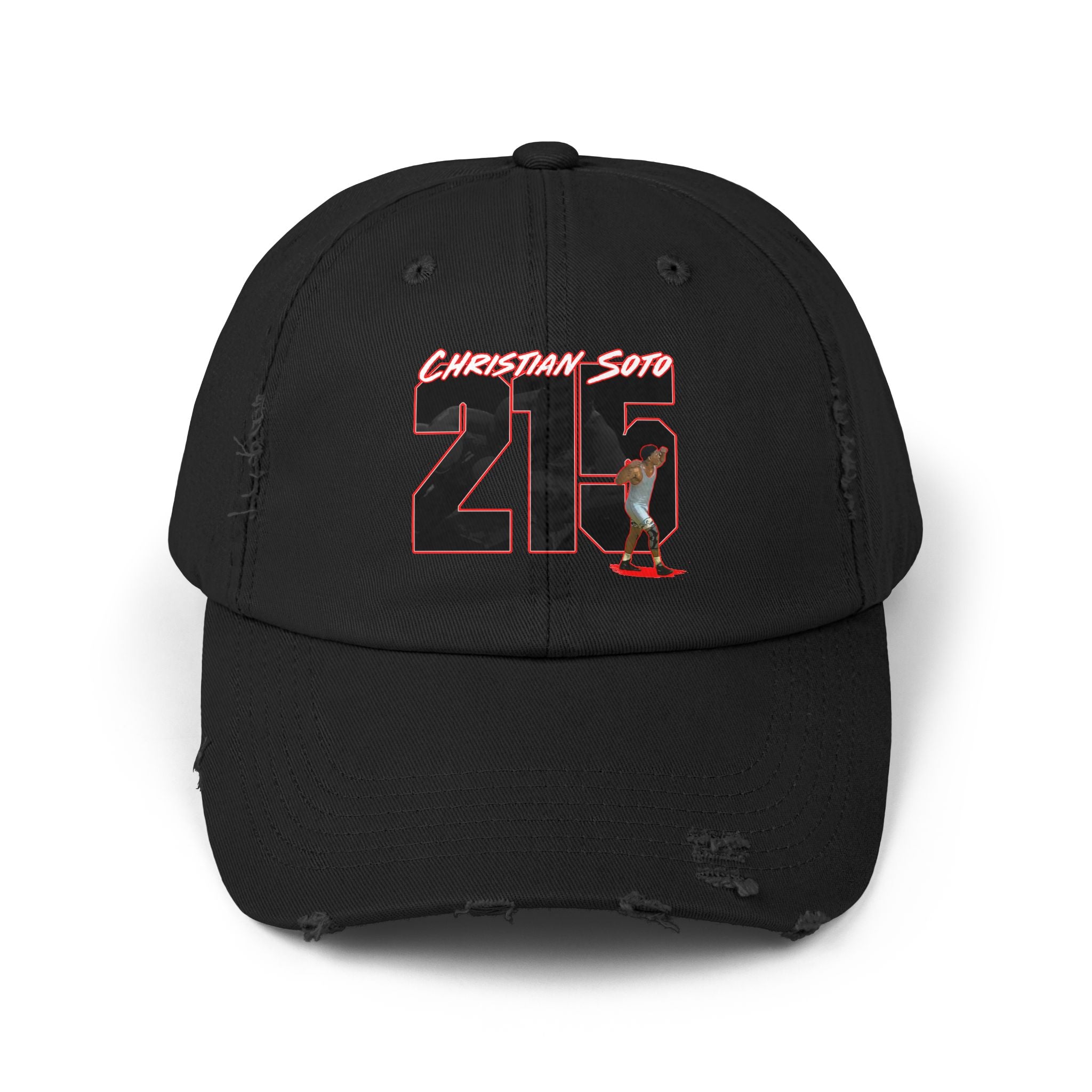 Christian Soto Distressed Dad Cap