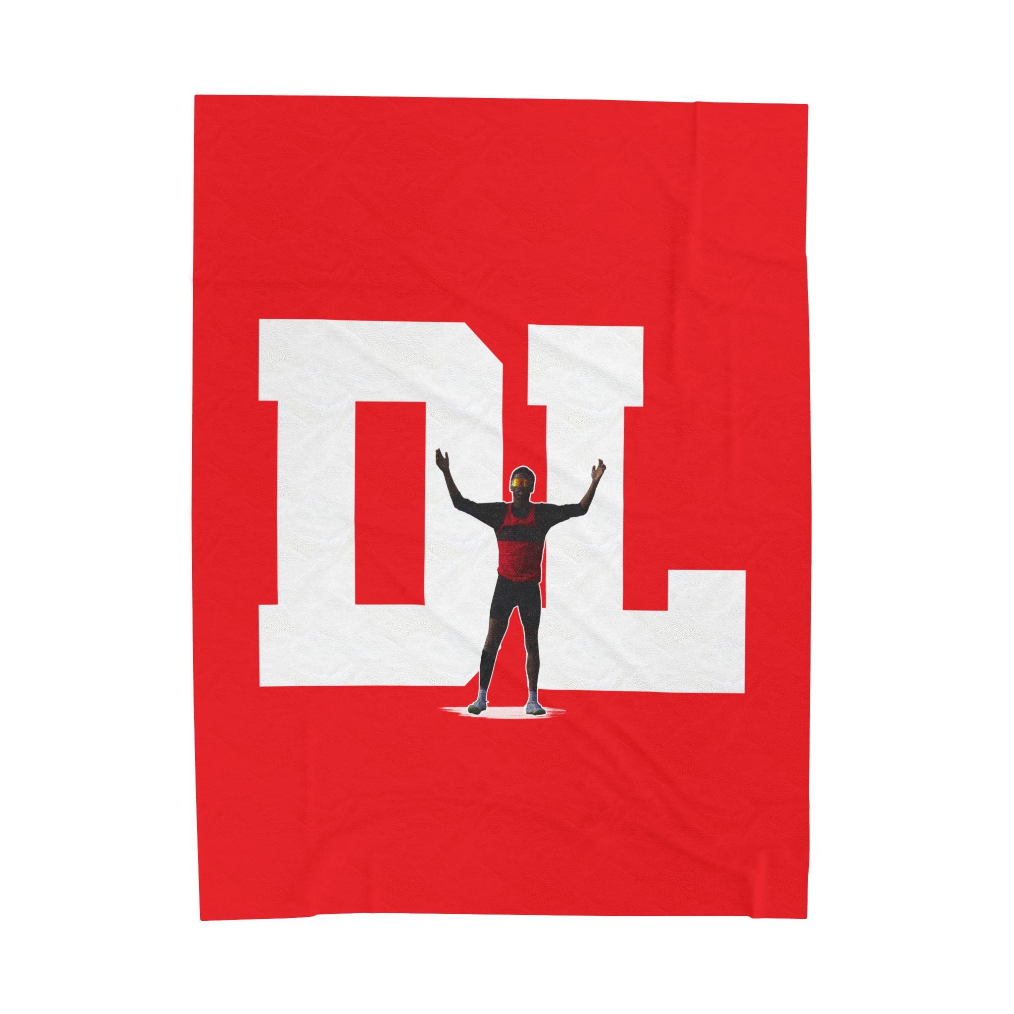 Deshawn Lawrence Velveteen Plush Blanket