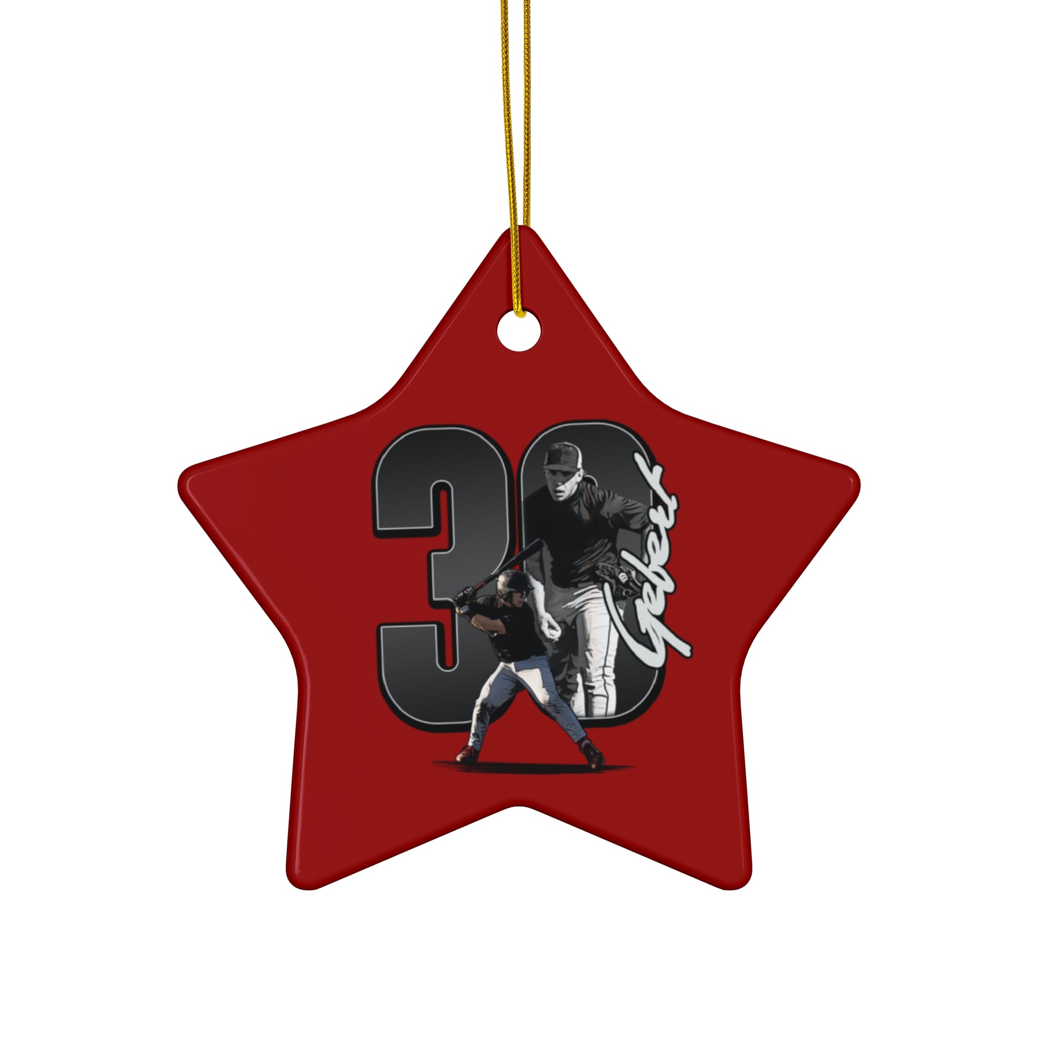 Ethan Gebert Ceramic Ornament