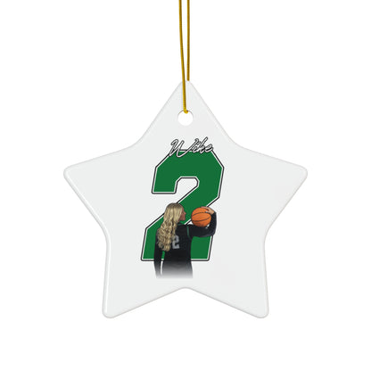 Macy Wike Ceramic Ornament