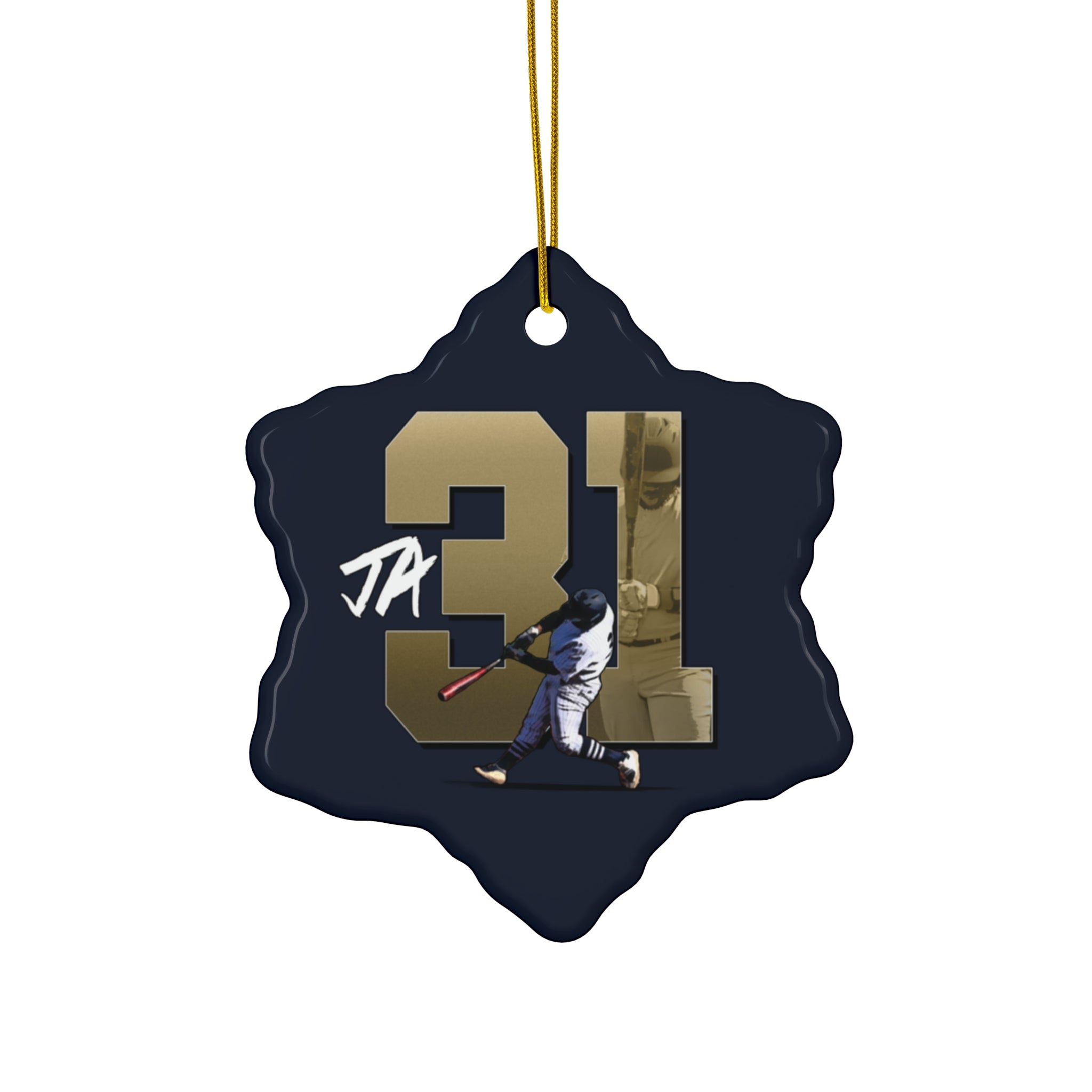 Justin Austin Ceramic Ornament