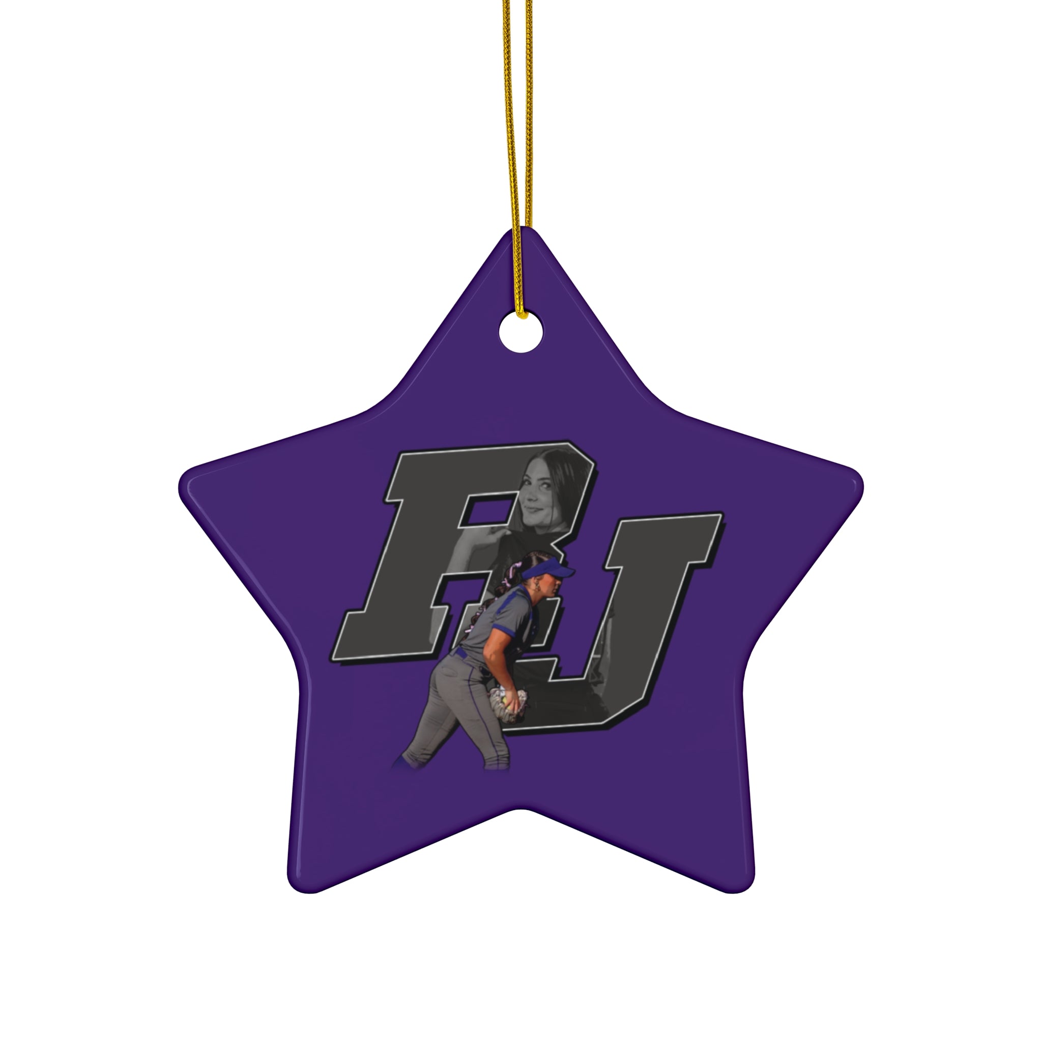 RJ Parra Ceramic Ornament