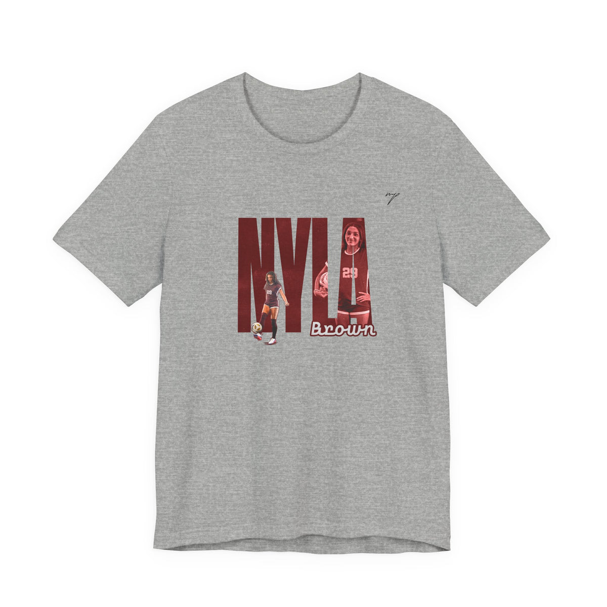 Nyla Brown Graphic Tee