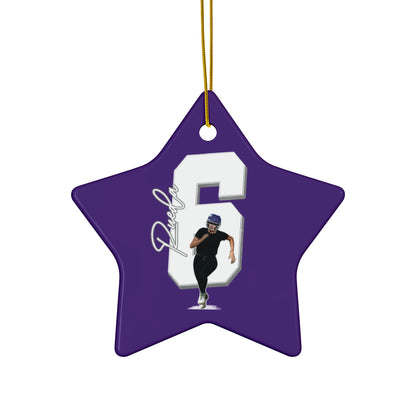 Izzy Rueda Ceramic Ornament