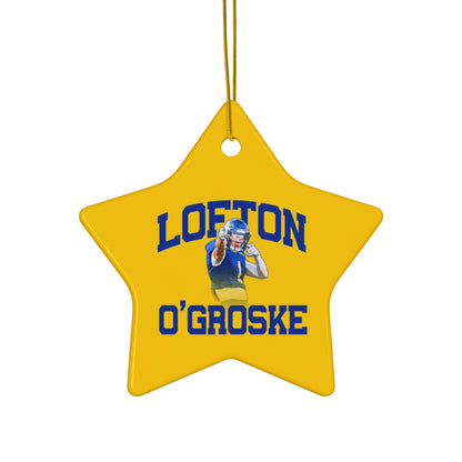 Lofton Ogroske Ceramic Ornament