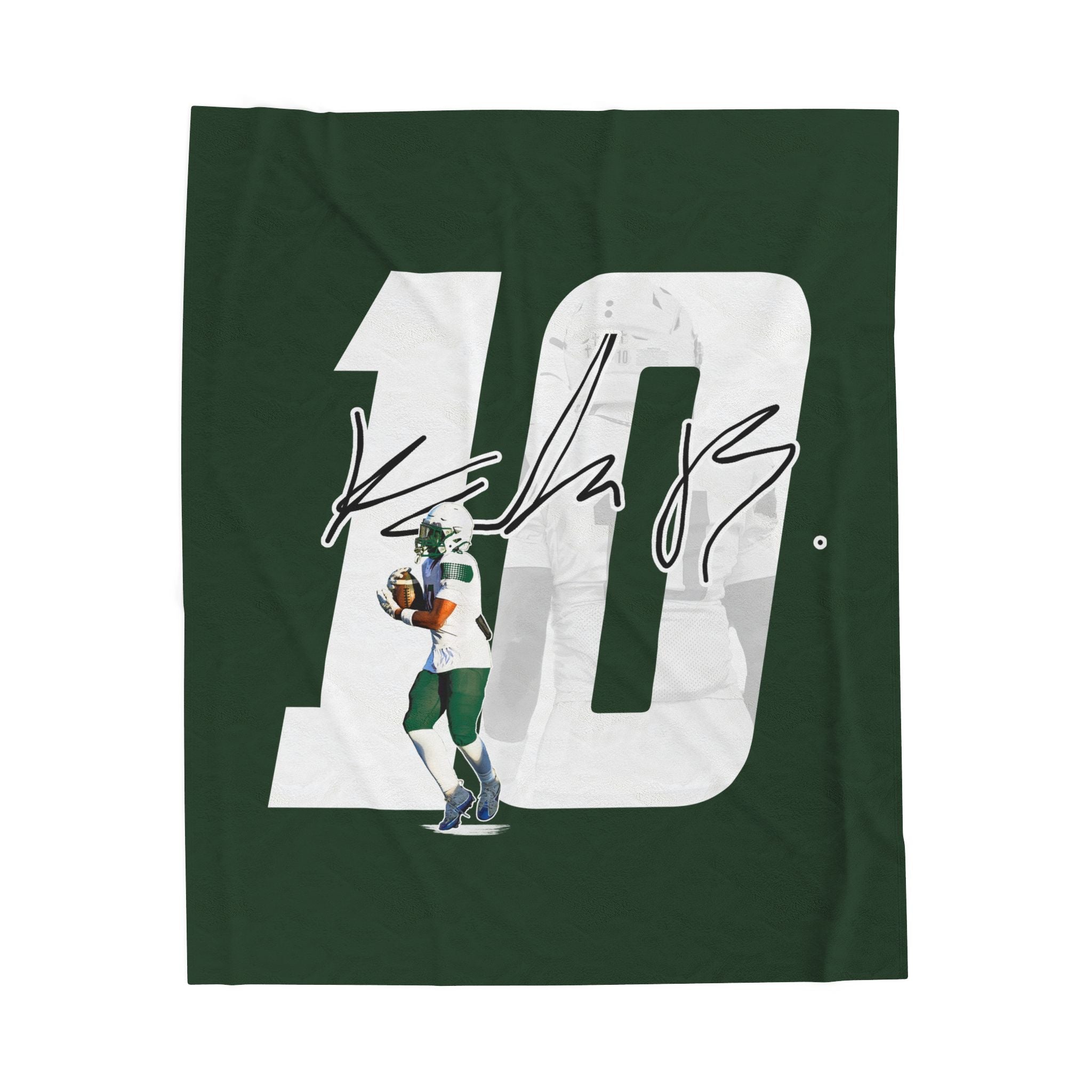 Kalen Barksdale Velveteen Plush Blanket