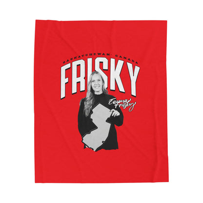 Emma Frisky Velveteen Plush Blanket