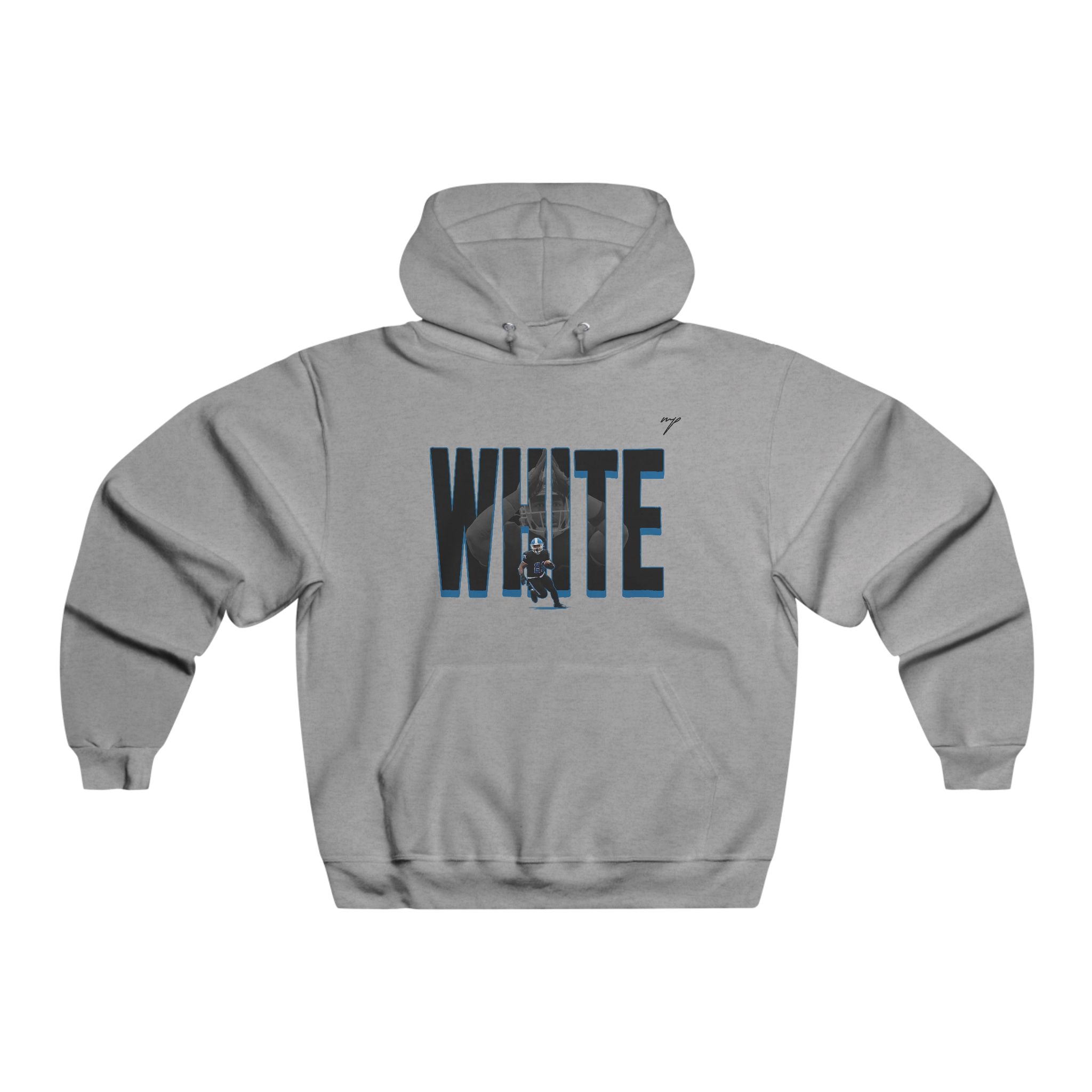 Trent White Vintage Hoodie