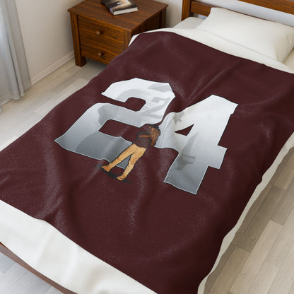 John Moore Velveteen Plush Blanket