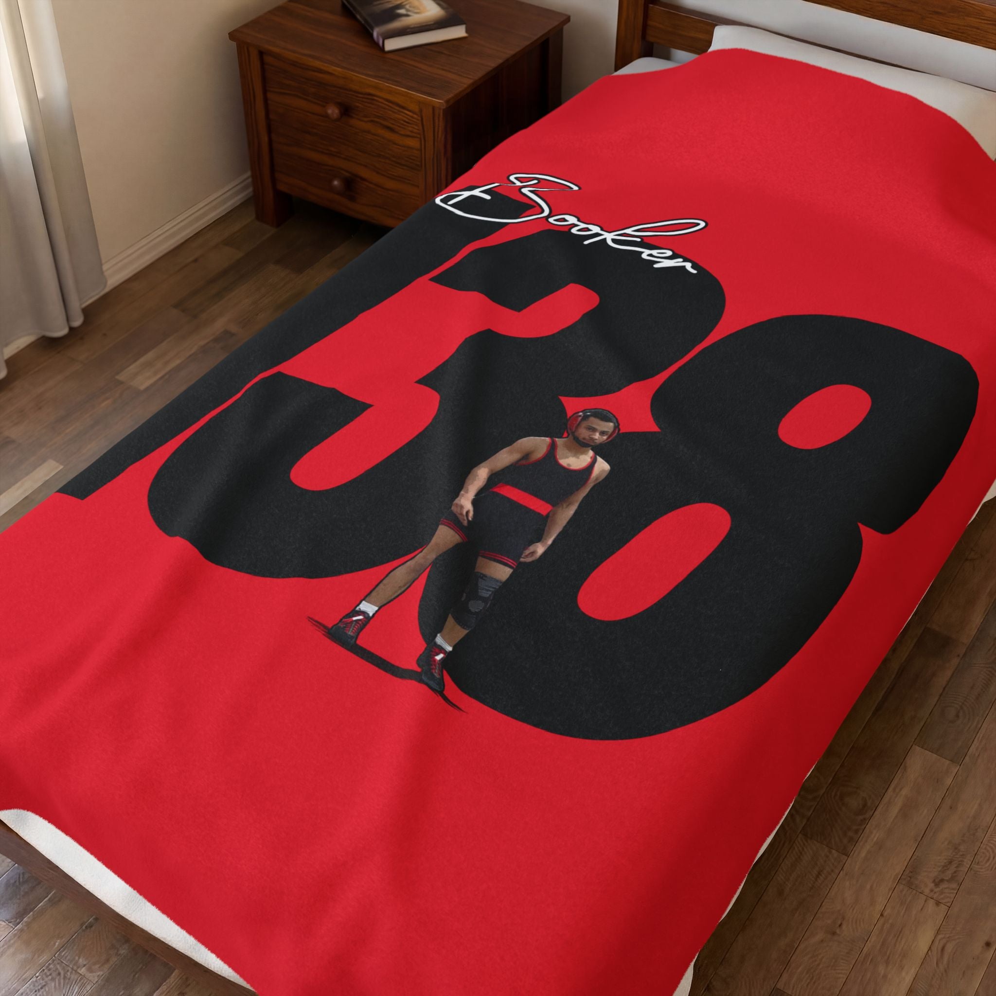 Jason Booker Velveteen Plush Blanket