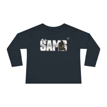 Myles Sams Toddler Long Sleeve Tee