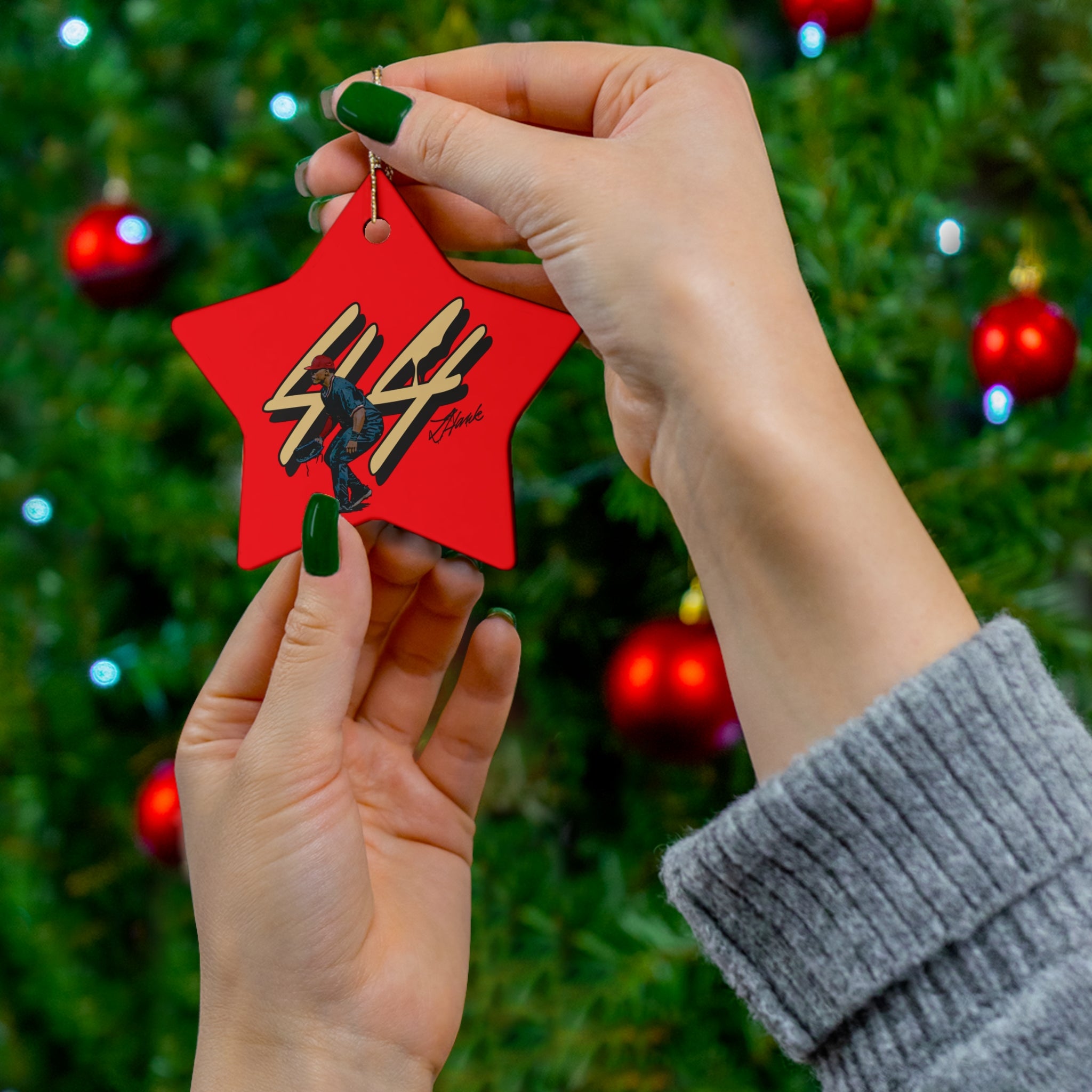 Zion Hankins Ceramic Ornament