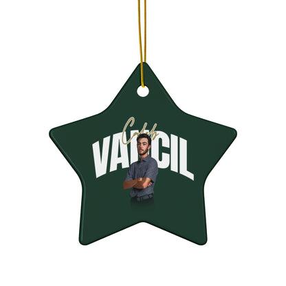 Caleb Vancil Ceramic Ornament