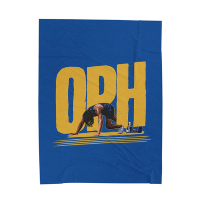Octavian Preston-Hairston Velveteen Plush Blanket