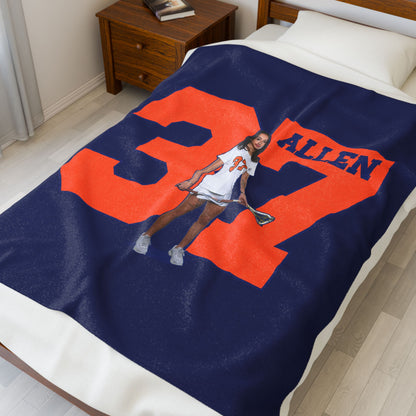 Mary Allen Velveteen Plush Blanket