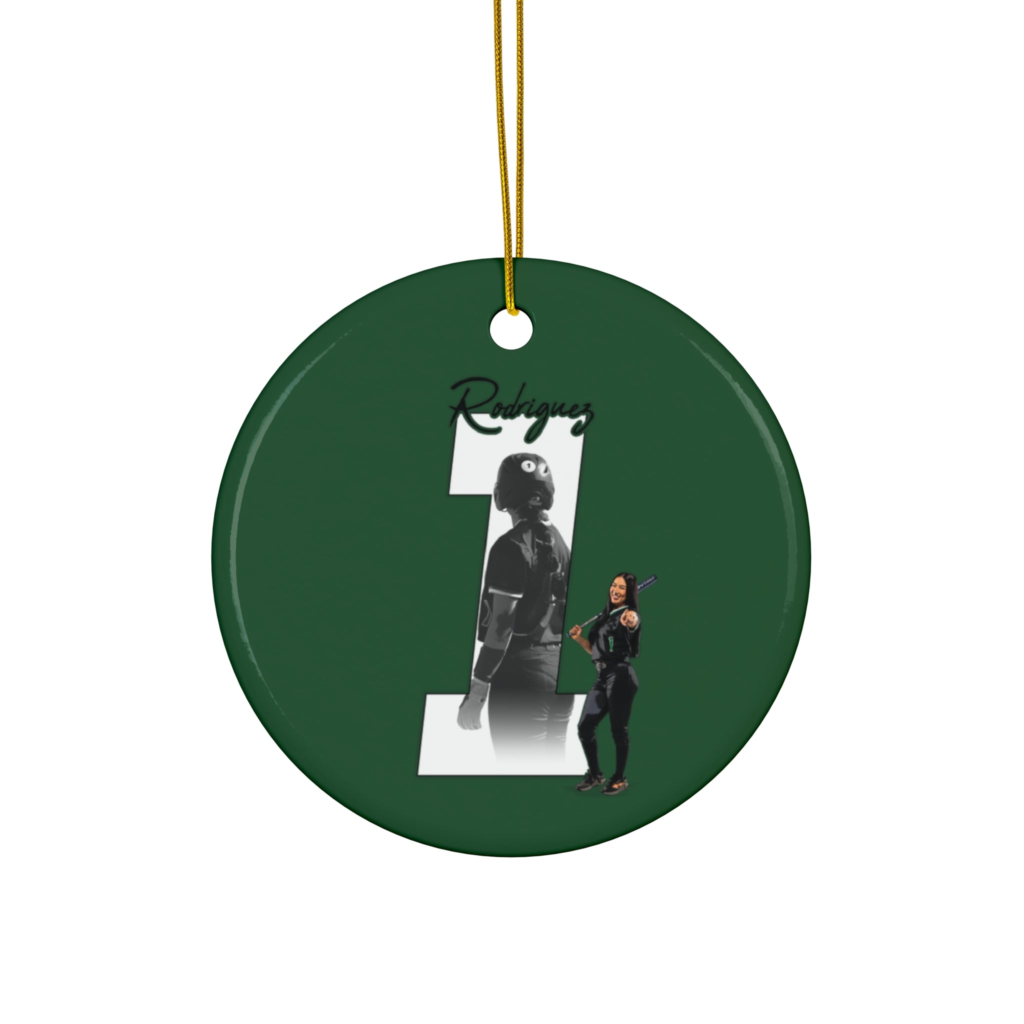 Amber Rodriguez Ceramic Ornament