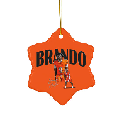 Brandon Newton Ceramic Ornament