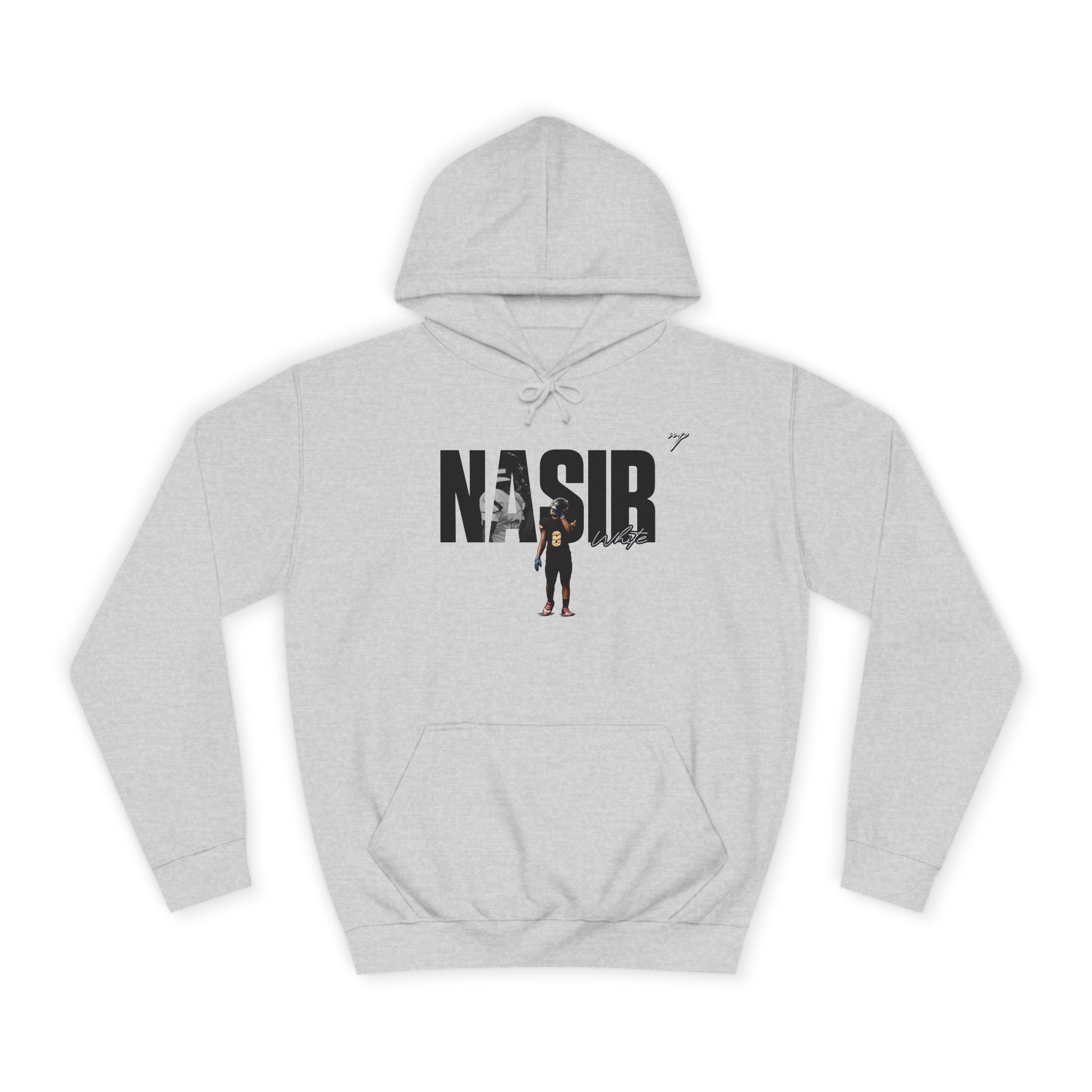 Nasir White Hoodie