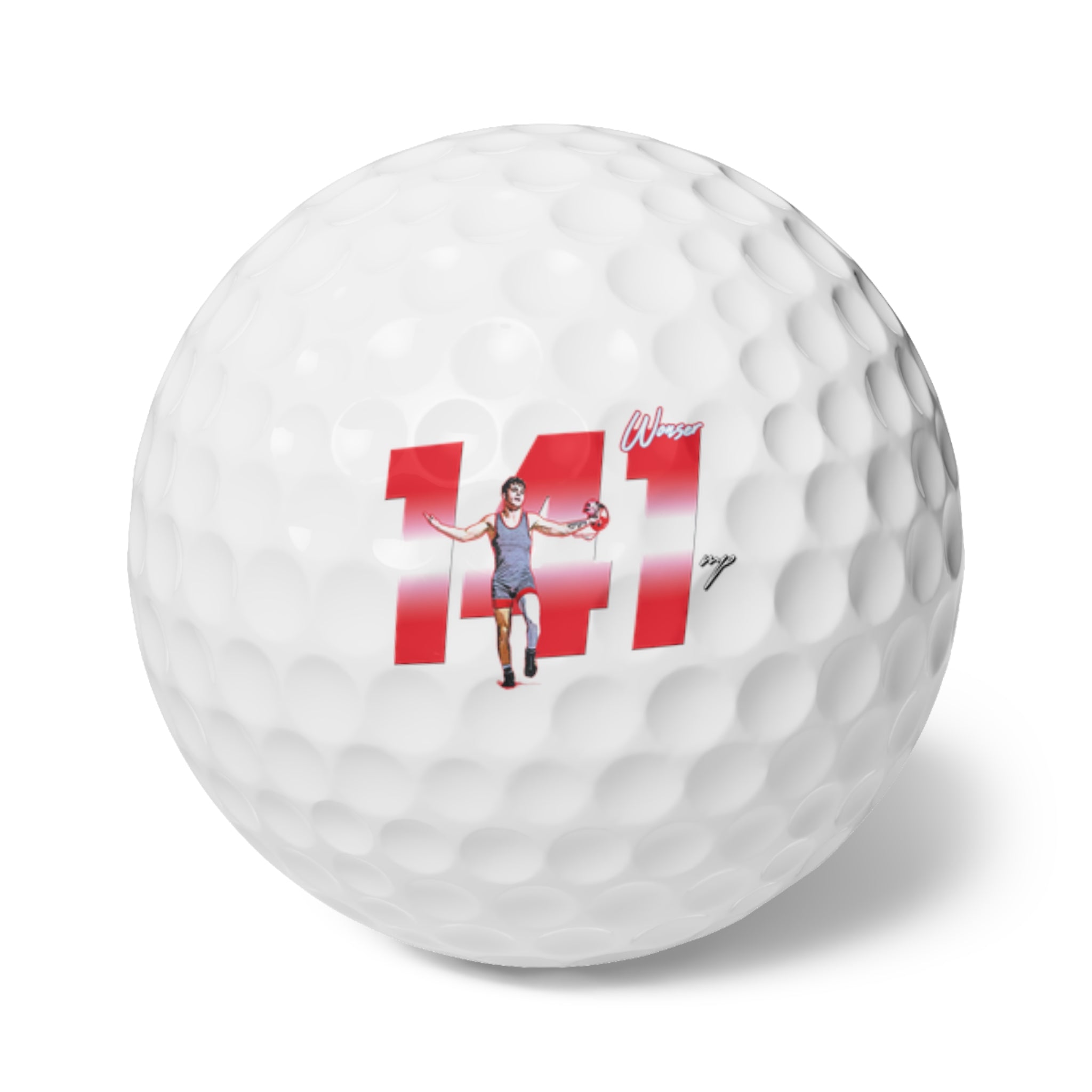 Ethan Wonser Golf Balls, 6pc