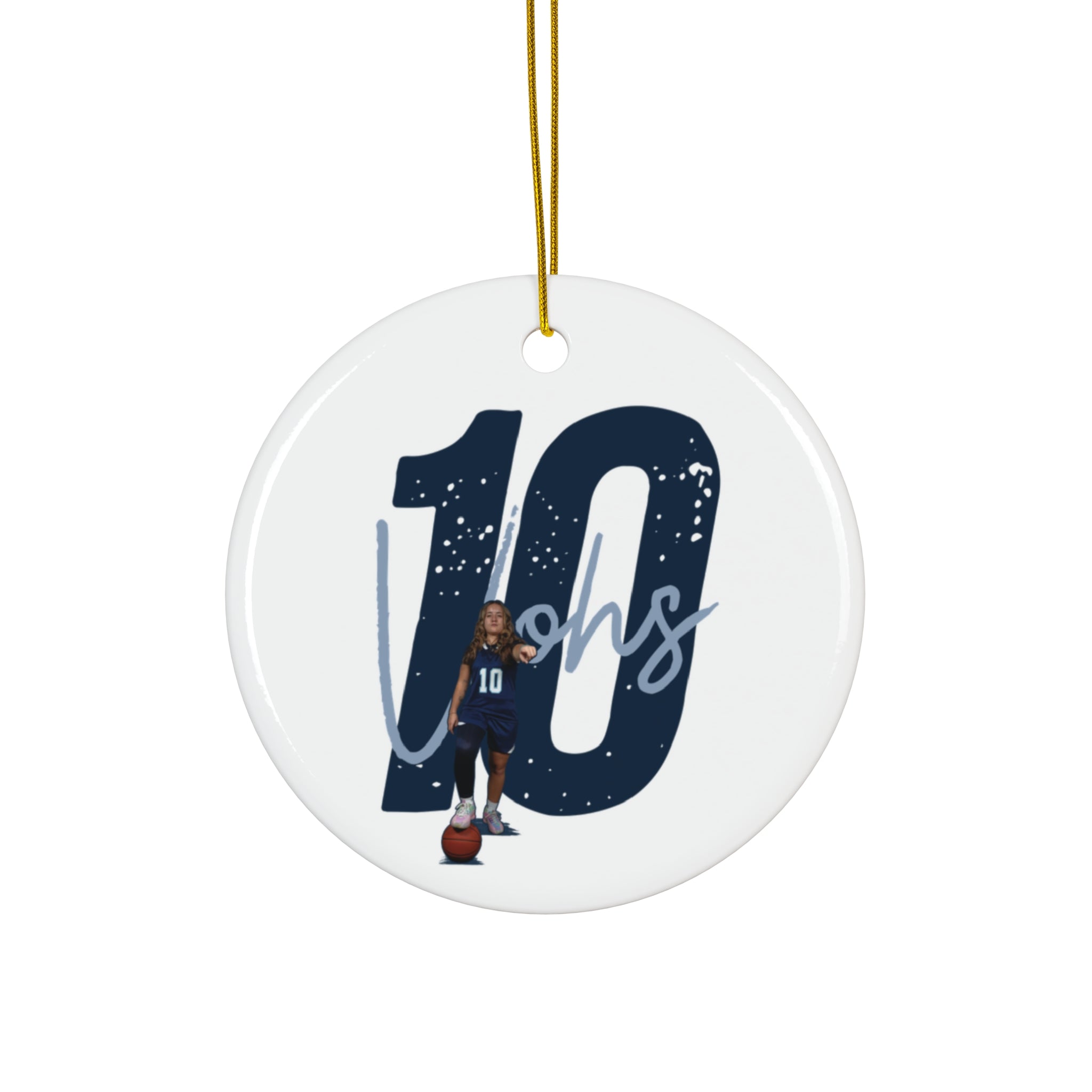 Vanessa Vohs Ceramic Ornament
